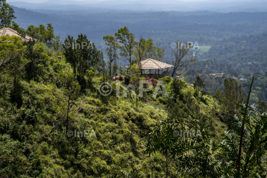  RAJA SEAT or King Seat viewpoint in Madikeri