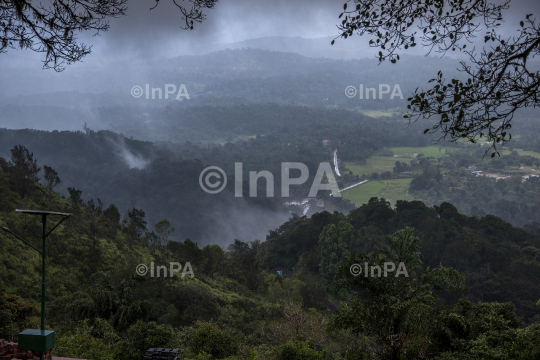  RAJA SEAT/King Seat viewpoint in Madikeri