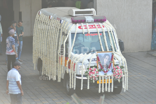 Actress Tunisha Sharma  funeral