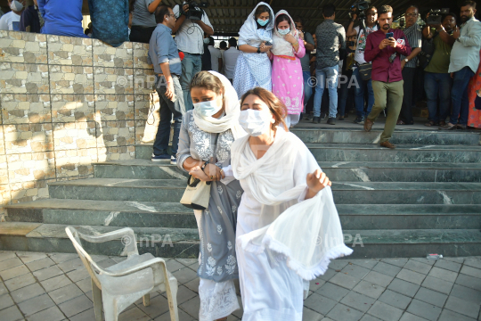 Actress Tunisha Sharma  funeral