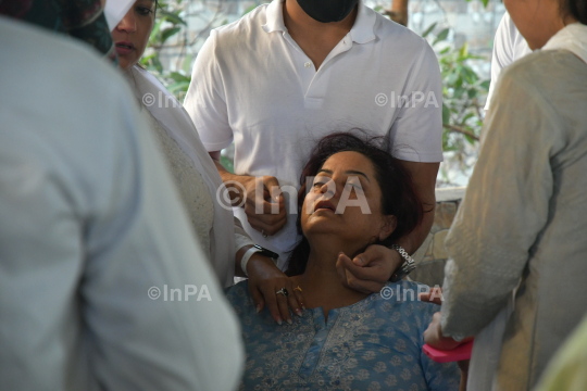 Actress Tunisha Sharma  funeral