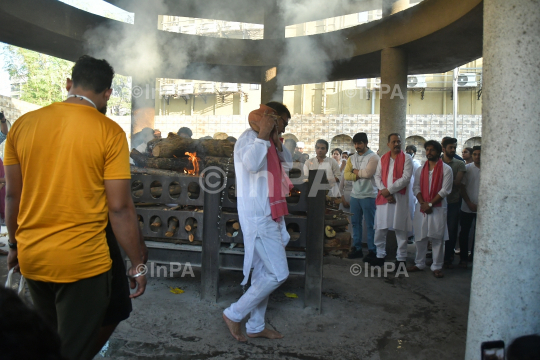 Actress Tunisha Sharma  funeral