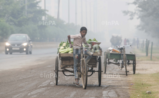 Air quality dips on a Hazy Day