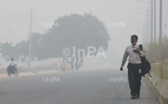 Air quality dips on a Hazy Day