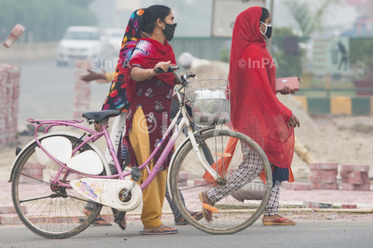 Air quality dips on a Hazy Day