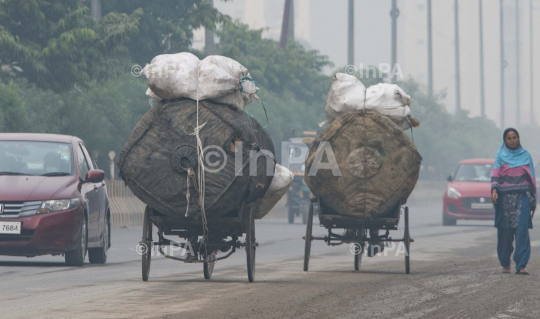 Air quality dips on a Hazy Day