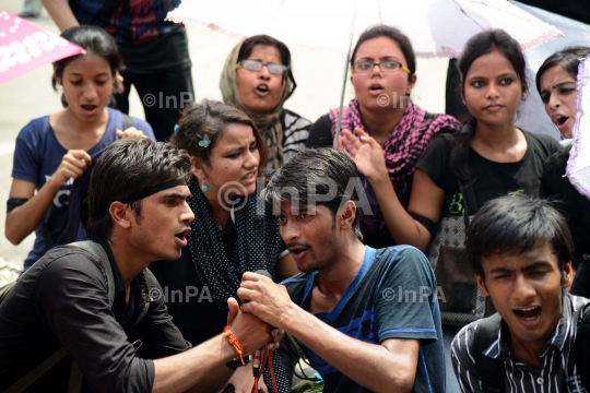 Apeejay school of Architecture protest