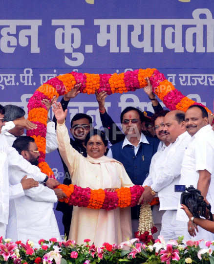 Bahujan Samaj Party (BSP) chief Mayawati 