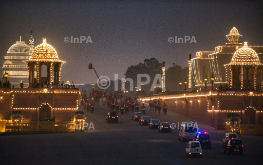 Beating Retreat ceremony