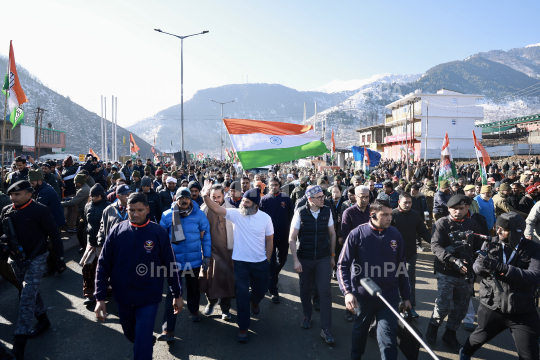 Bharat Jodo Yatra in Jammu