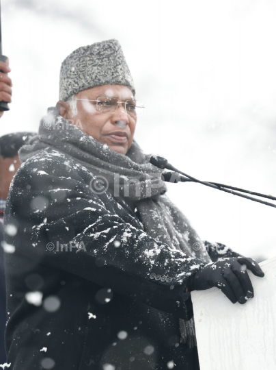 Bharat Jodo Yatra in Kashmir