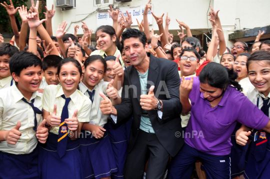 Bollywood actor Farhan Akhtar