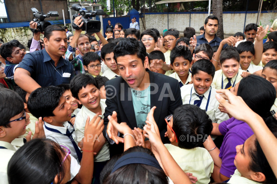 Bollywood actor Farhan Akhtar