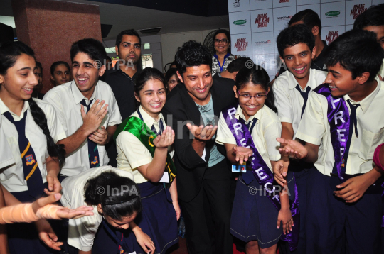 Bollywood actor Farhan Akhtar