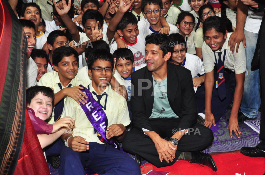 Bollywood actor Farhan Akhtar