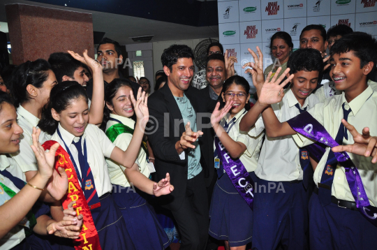 Bollywood actor Farhan Akhtar