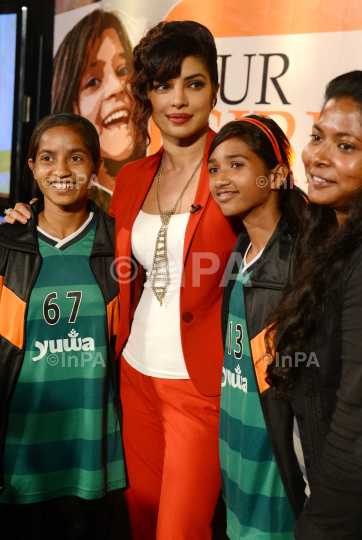 Bollywood actress Priyanka Chopra