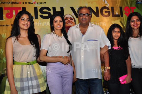 Bollywood actress Sridevi