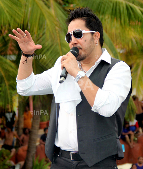 Bollywood playback singer Mika Singh