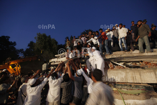 Building collapse in Mumbai