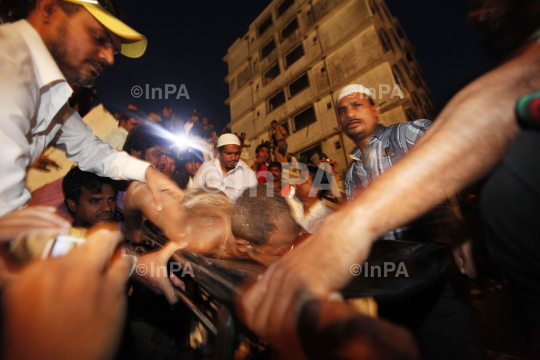 Building collapse in Mumbai