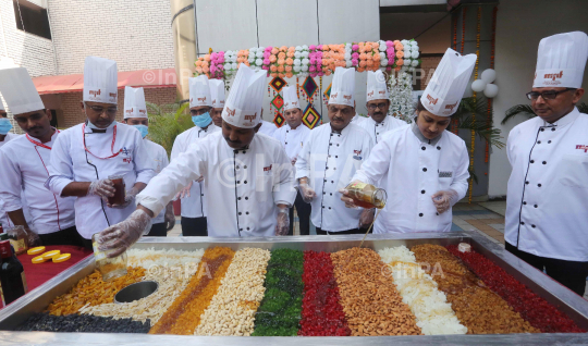 Cake mixing ceremony