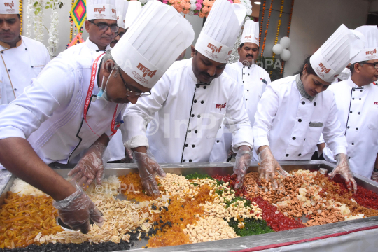 Cake mixing ceremony