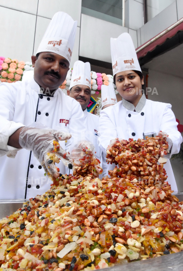 Cake mixing ceremony