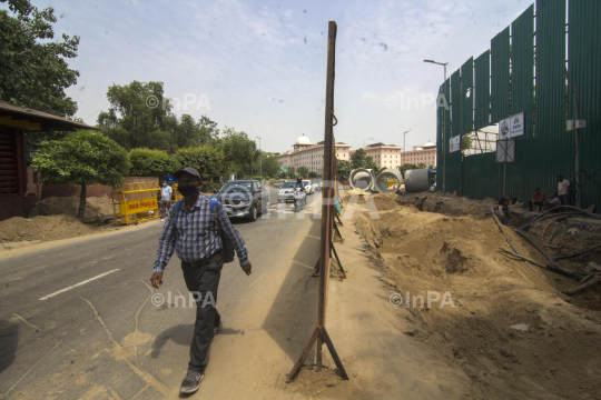 Central Vista project in full swing