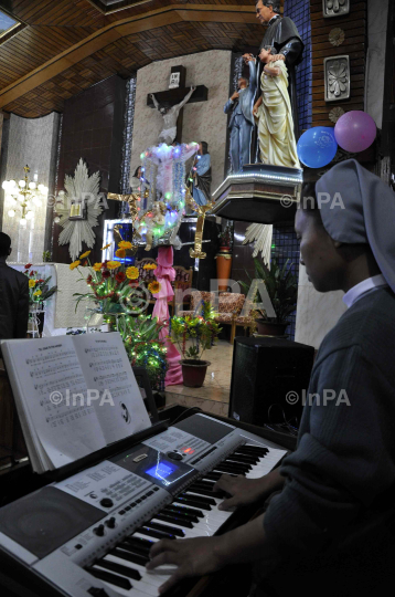 C h r i s t m a s s   d a y   C e l e b r a t i o n   a t   A g a r t a l a .   P h o t o / A b h i s h e k   D e b b a r m a ,   A g a r t a l a ,   t r i p u r a   i n d i a .   