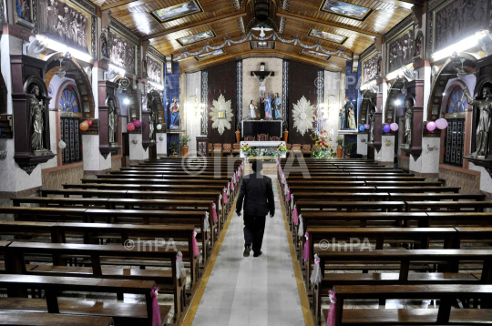 C h r i s t m a s s   d a y   C e l e b r a t i o n   a t   A g a r t a l a .   P h o t o / A b h i s h e k   D e b b a r m a ,   A g a r t a l a ,   t r i p u r a   i n d i a .   