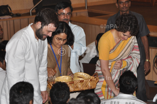 Congress General Secretary Rahul Gandhi and Priyanka Gandhi Vadr