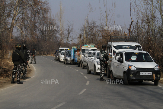 CRPF trooper's rifle snatched in Pulwama's Rajpora area