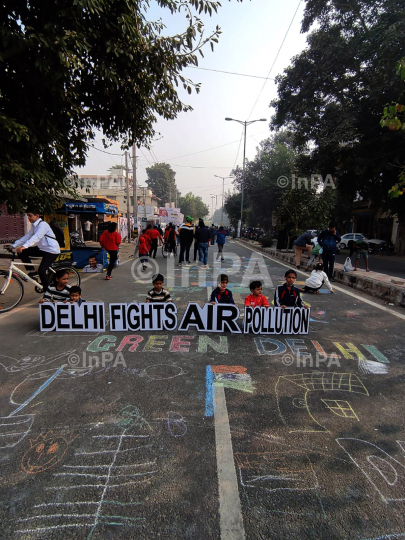 Delhi flights air pollution