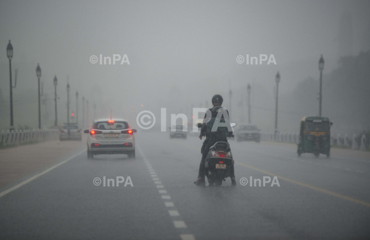 Delhi gets Intense Rainfall