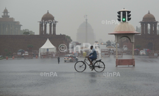 Delhi gets Intense Rainfall