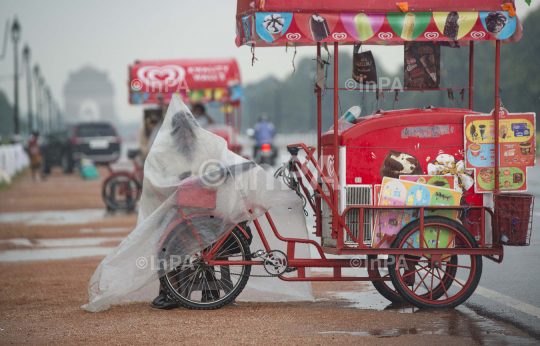 Delhi gets Intense Rainfall