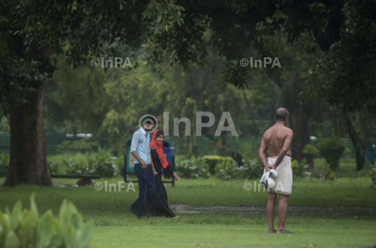 Delhi gets Intense Rainfall