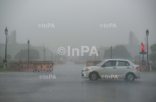 Delhi gets Intense Rainfall