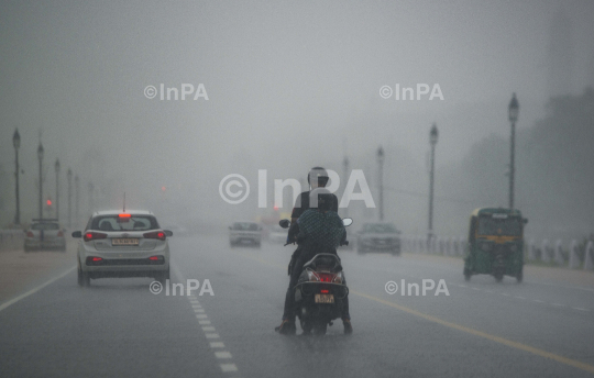 Delhi gets Intense Rainfall