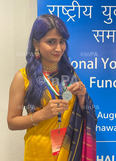 Devika Malik received National Youth Award