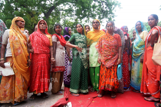 Domestic workers protest