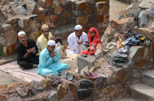 Eid celebration in Delhi