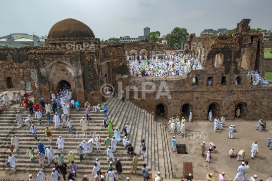 Eid celebration in Delhi