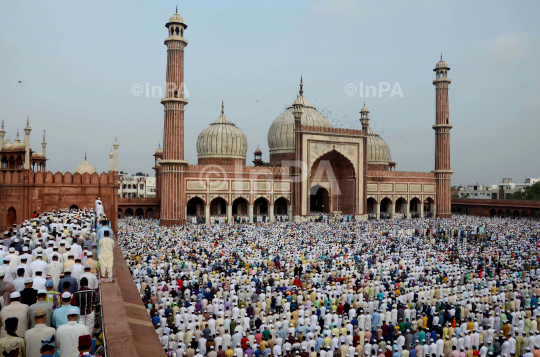 Eid celebration in Delhi