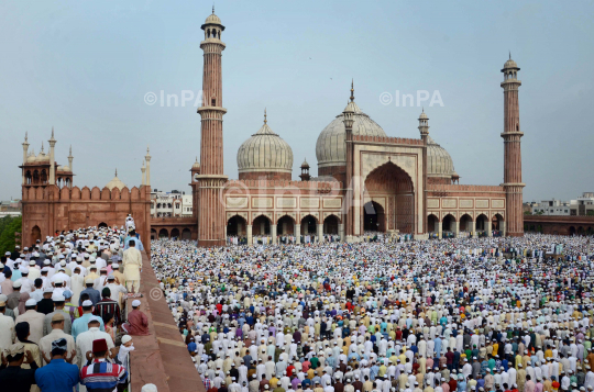 Eid celebration in Delhi