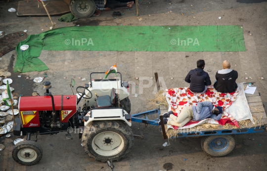 Farmer protest