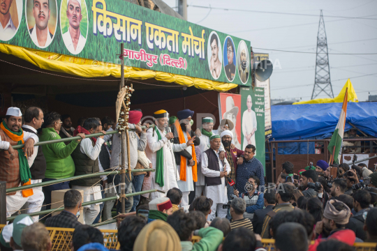 Farmer protest