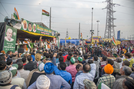 Farmer protest