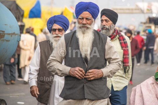 Farmer protest